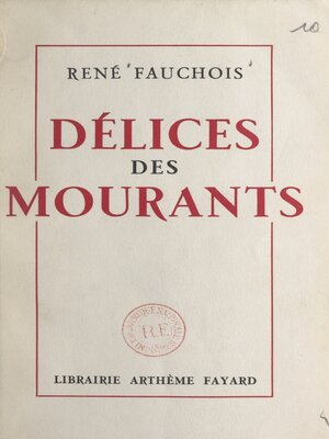 cover image of Délices des mourants